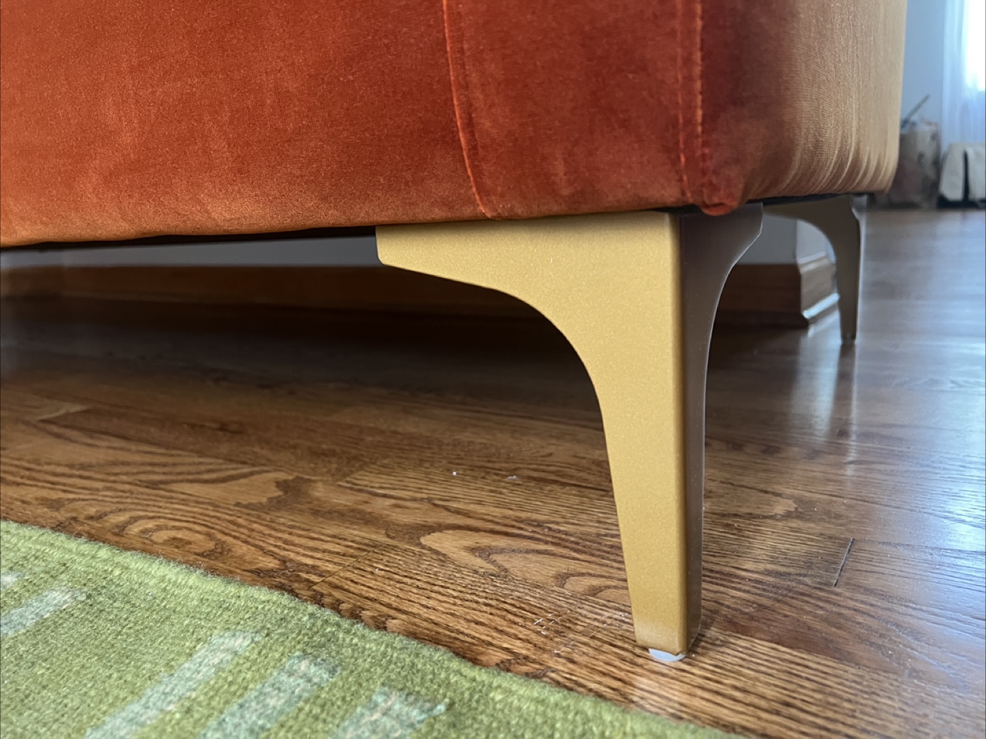 86” All Modern Velvet Sofa - photo 5
