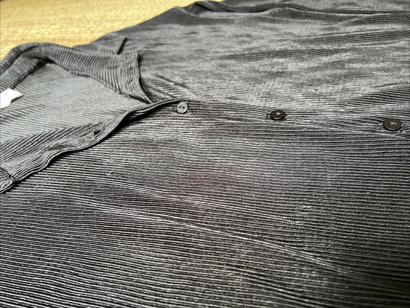 A.C.W. Plissé Shirt & Pants Set - Size M/M - photo 5