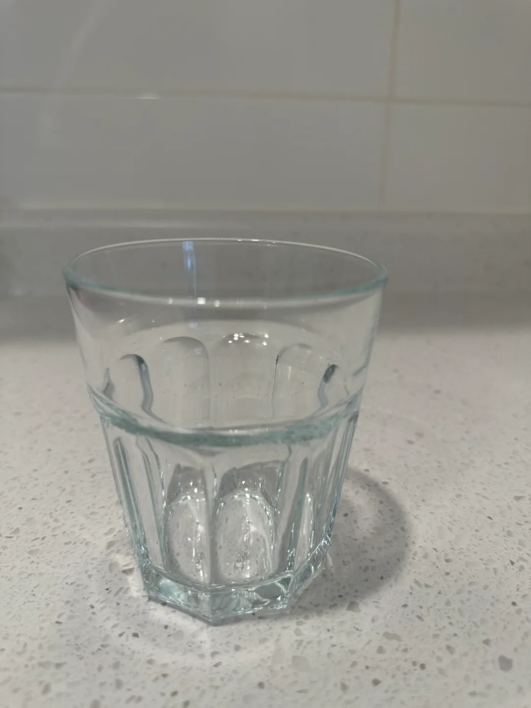 6 IKEA Clear Glass Drinking Cup thumbnail