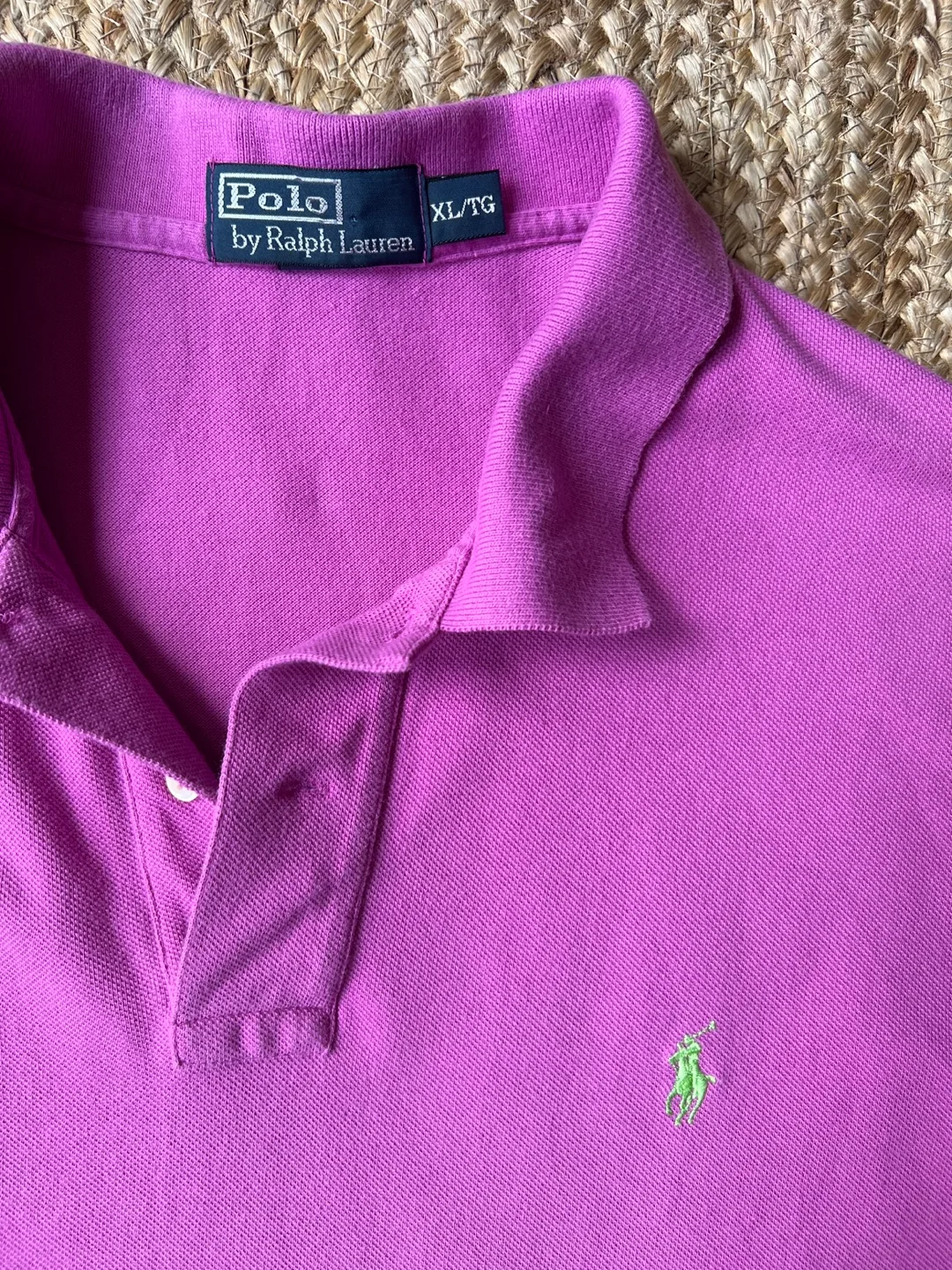 Ralph Lauren Polo Shirt - XL - Purple thumbnail