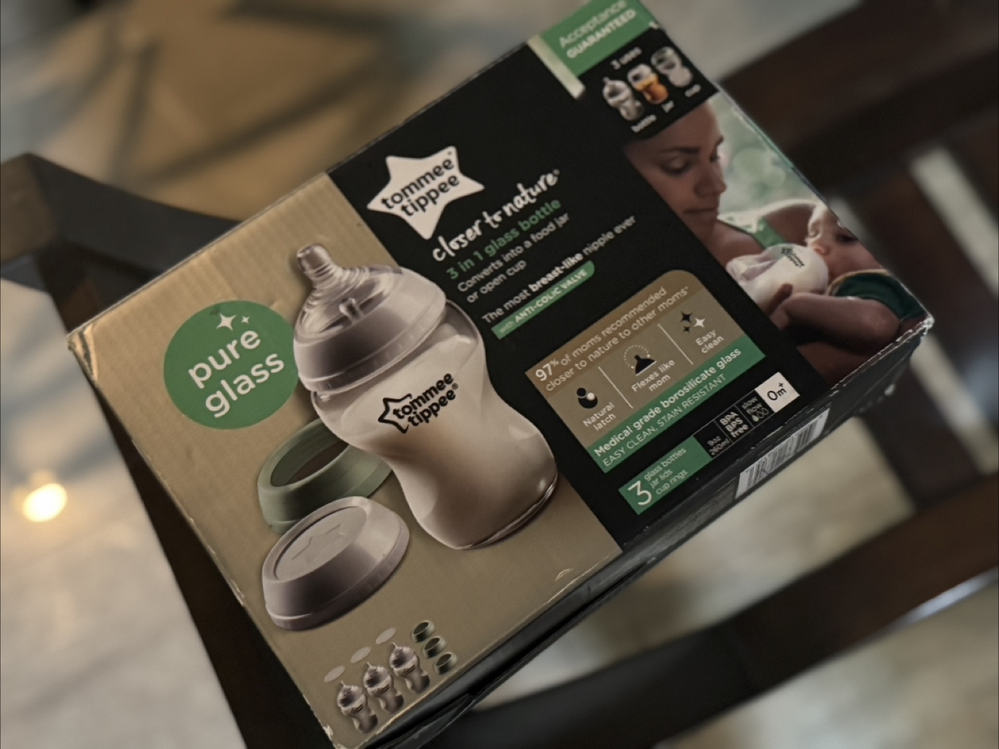 Tommee Tippee Closer to Nature Pure Glass Bottle Set
