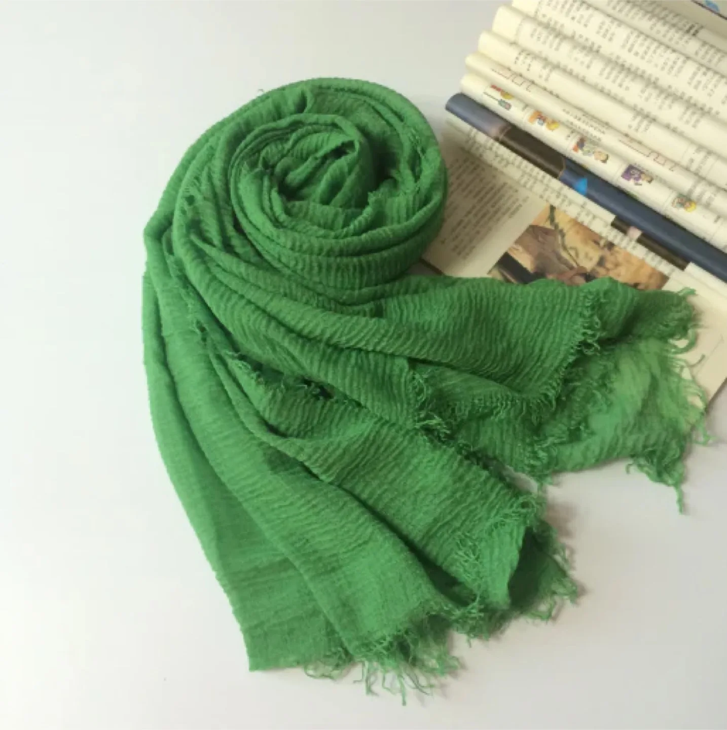 Green Hijab/Shawl/Scarf image indicator(2)