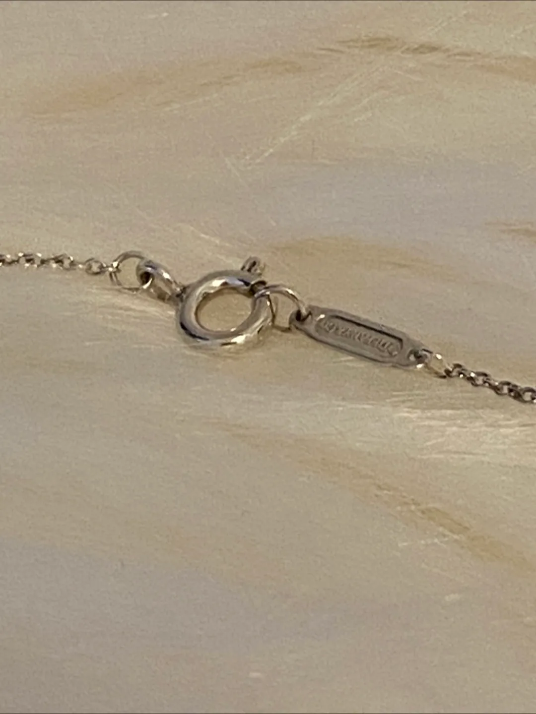 Authentic Tiffany & Co. Atlas Roman Numeral Bar Necklace image indicator(5)