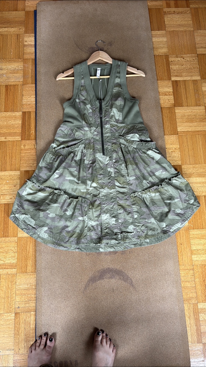 Daily Practice Camo Dress Size XS