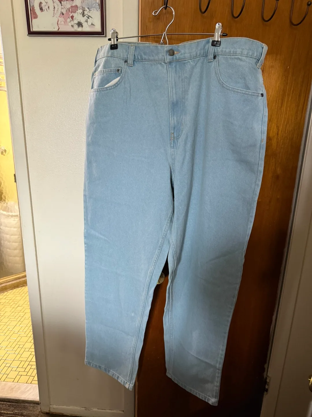 Men's Blue Jeans Size 44 waist x34 length thumbnail
