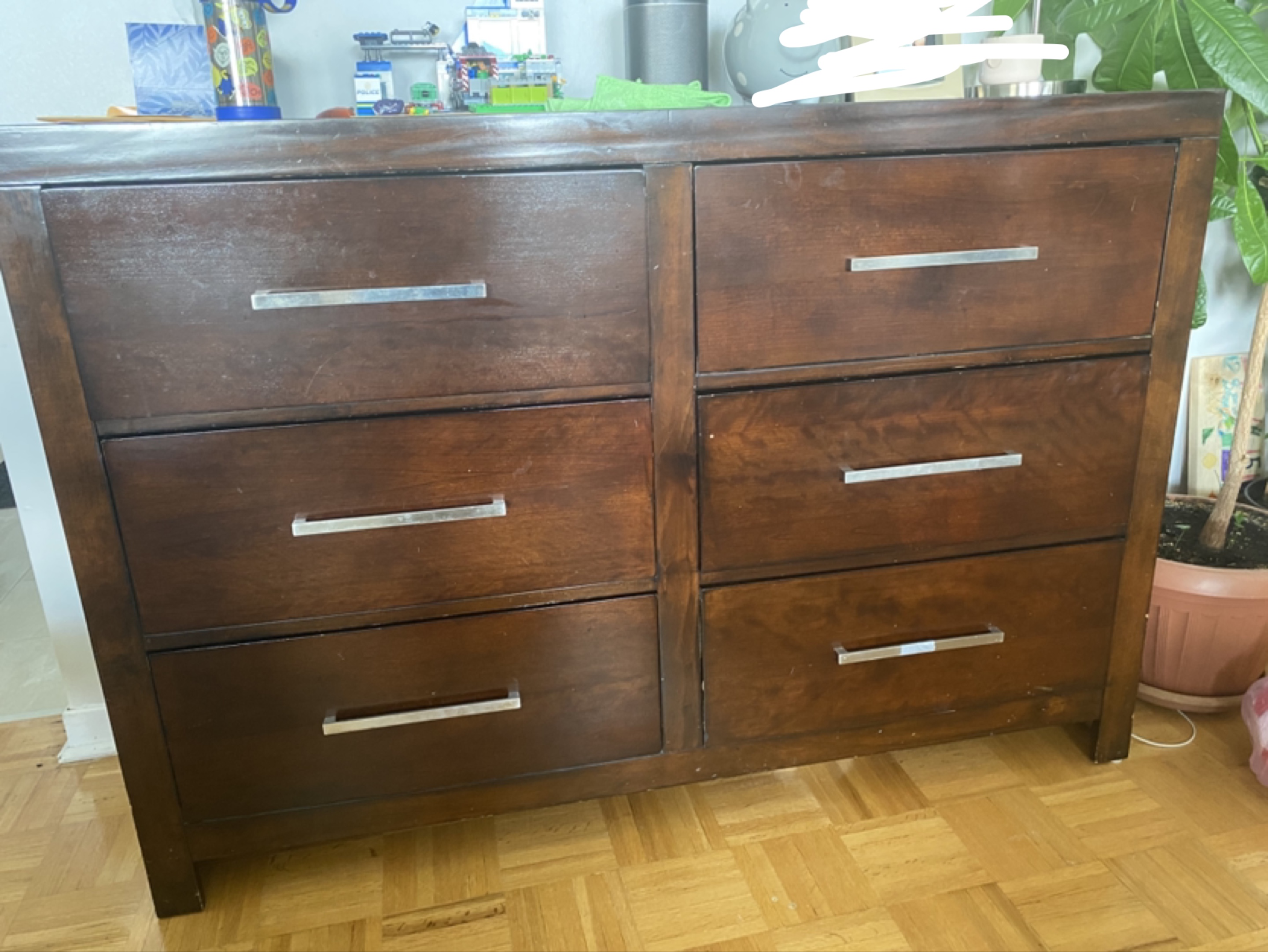 Wood 6-Drawer Dresser - photo 2