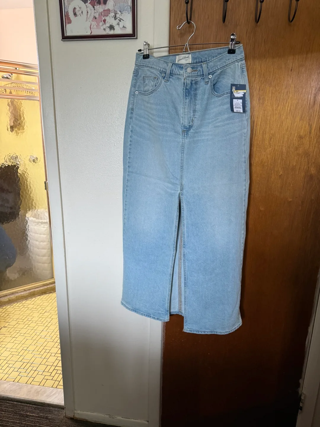 Universal Thread Denim Skirt - Light Wash thumbnail