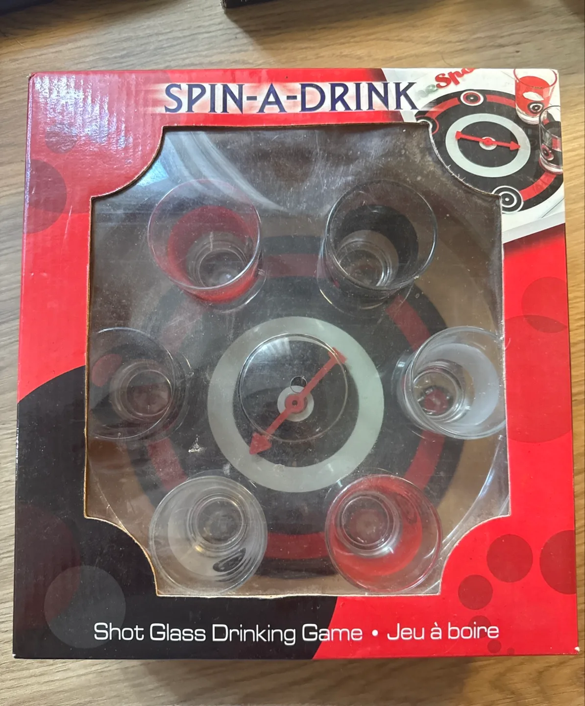 Spin-A-Drink Shot Glass Drinking Game thumbnail