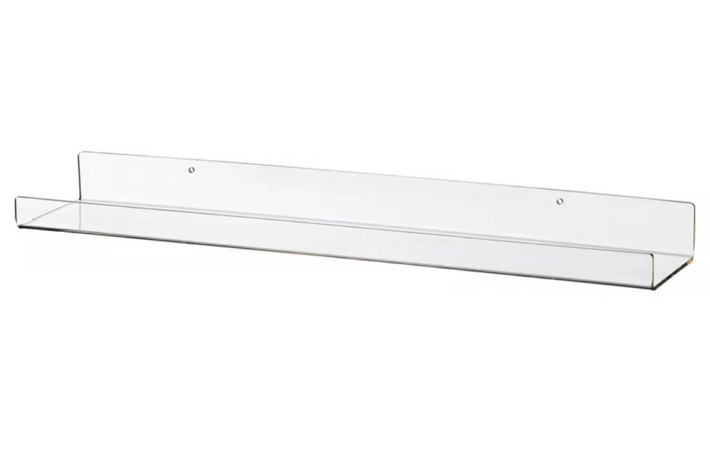 Picture ledge, transparent, 60 cm thumbnail