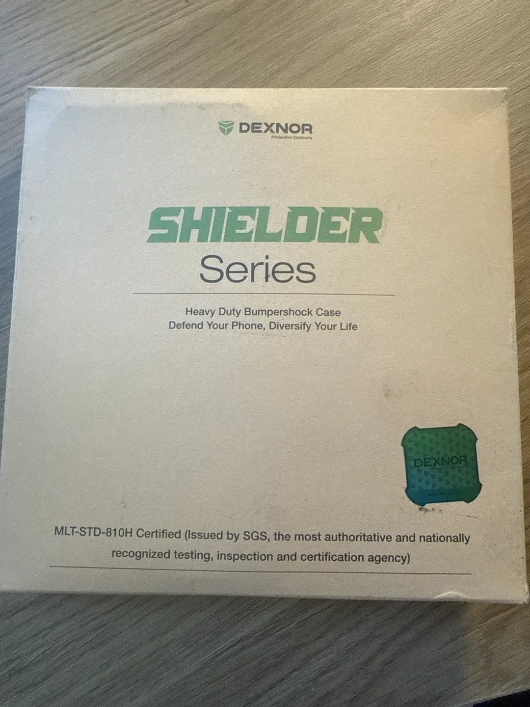 Dexnor Shielder Series Heavy Duty Bumper Case - Black thumbnail