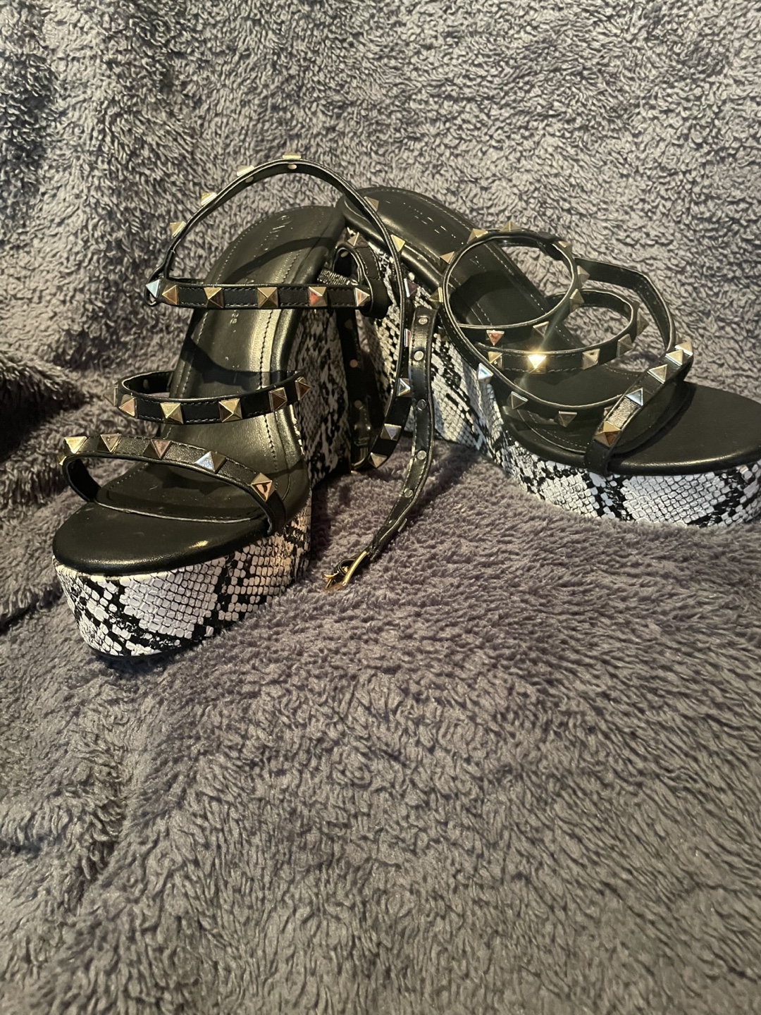 Spring Platform Wedge Sandals - Size 10 - photo 2