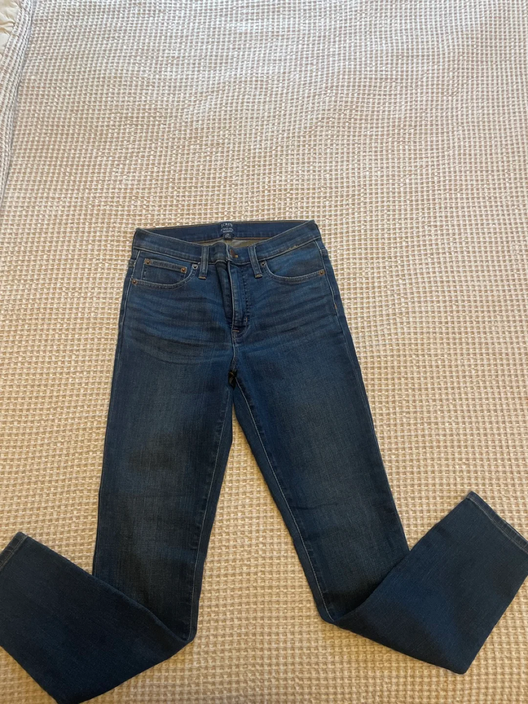 J.Crew 9" Mid-Rise Skinny Jeans - Size 25 thumbnail