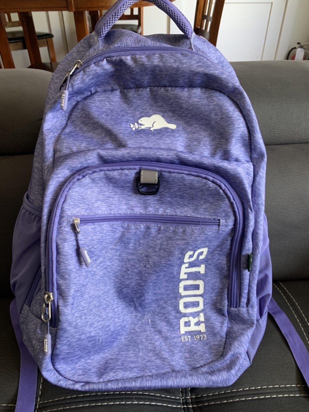 Roots Purple Backpack
