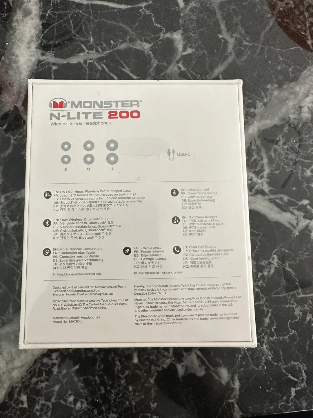 New Monster N-Lite 200 Wireless Earbuds image indicator(3)