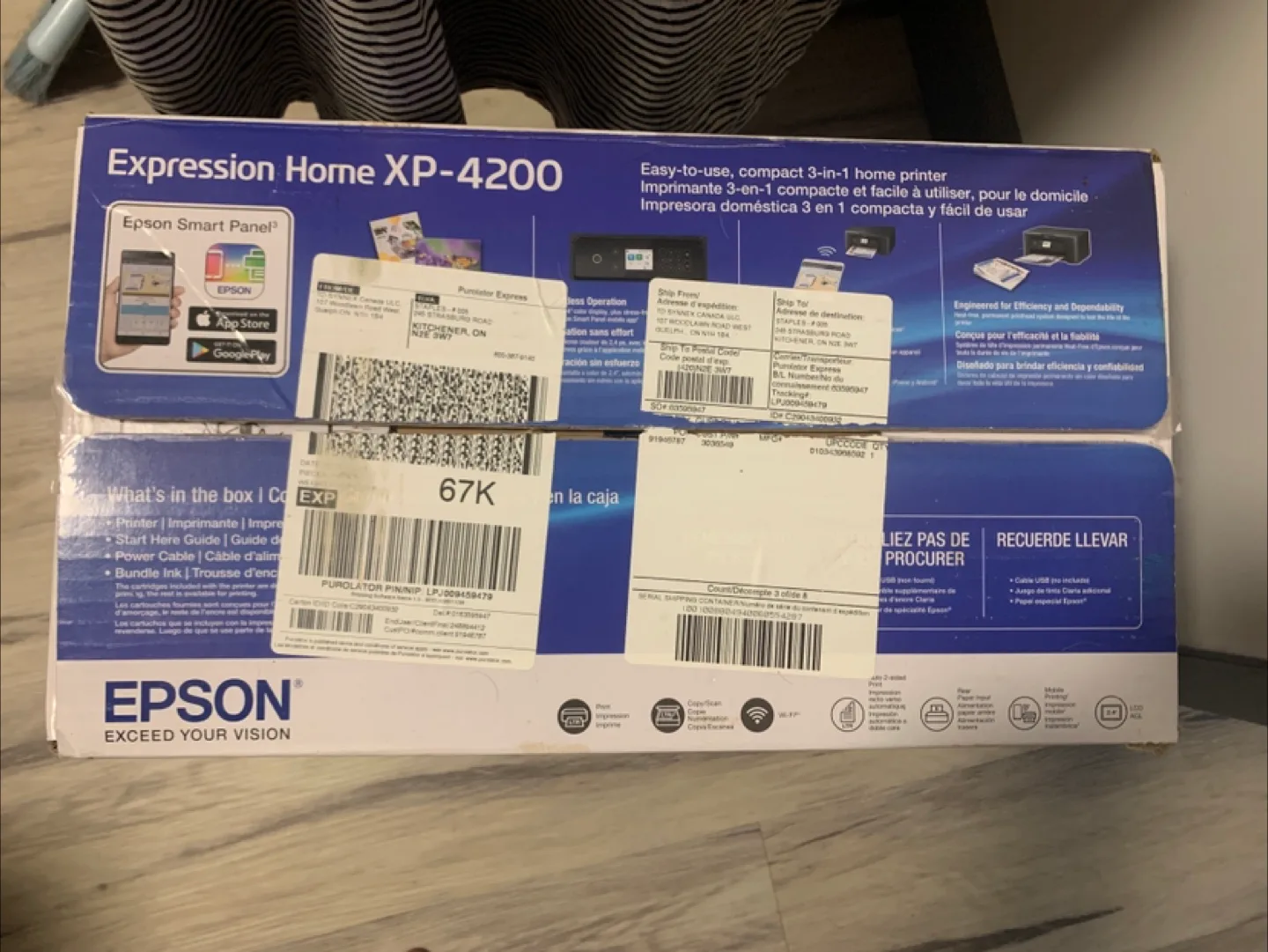 Epson Expression Home XP-4200 Wireless Printer image indicator(5)