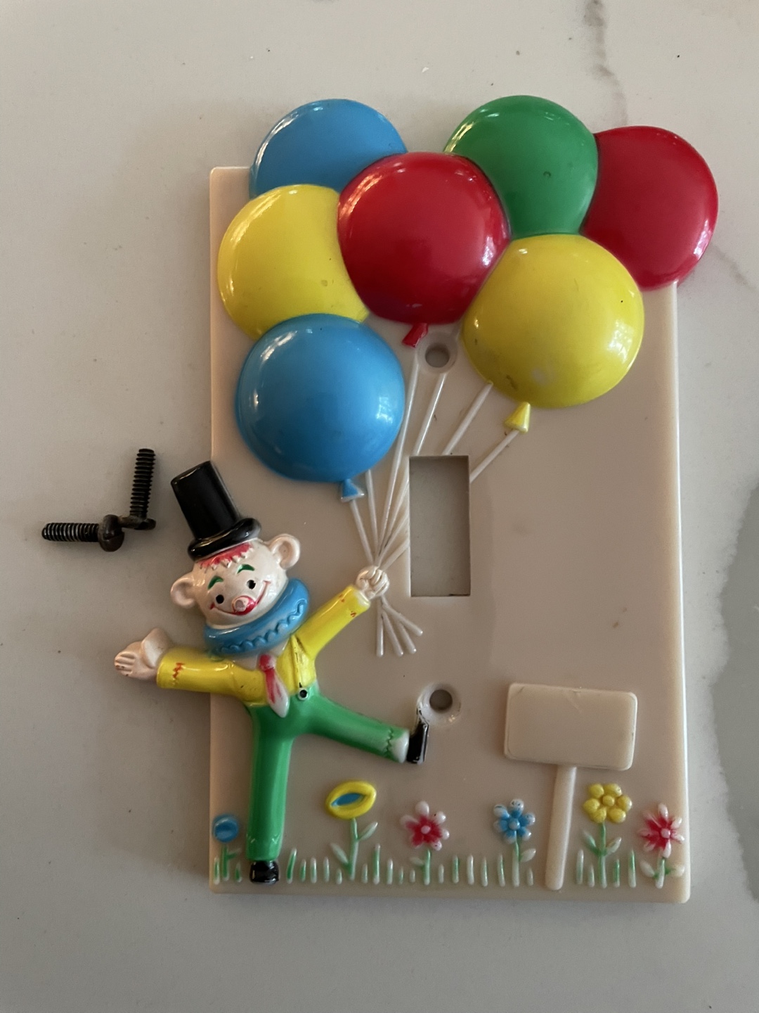 Vintage Dolly Toy Co. Light Switch Cover