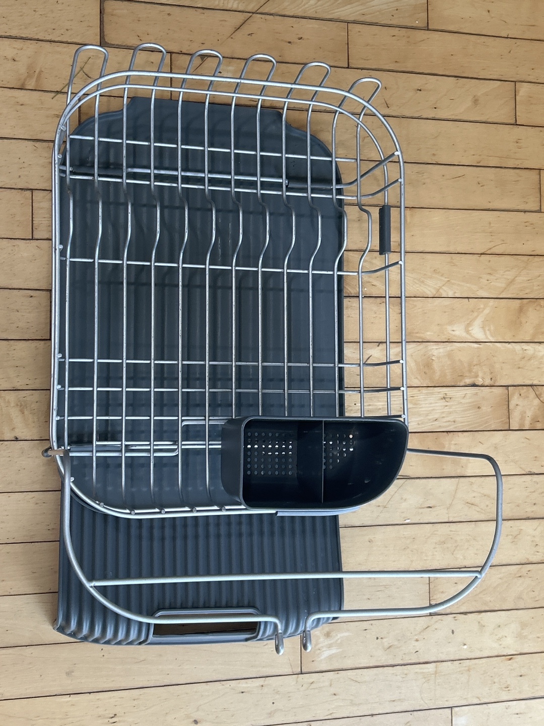 Dish Drying Rack with Drainboard