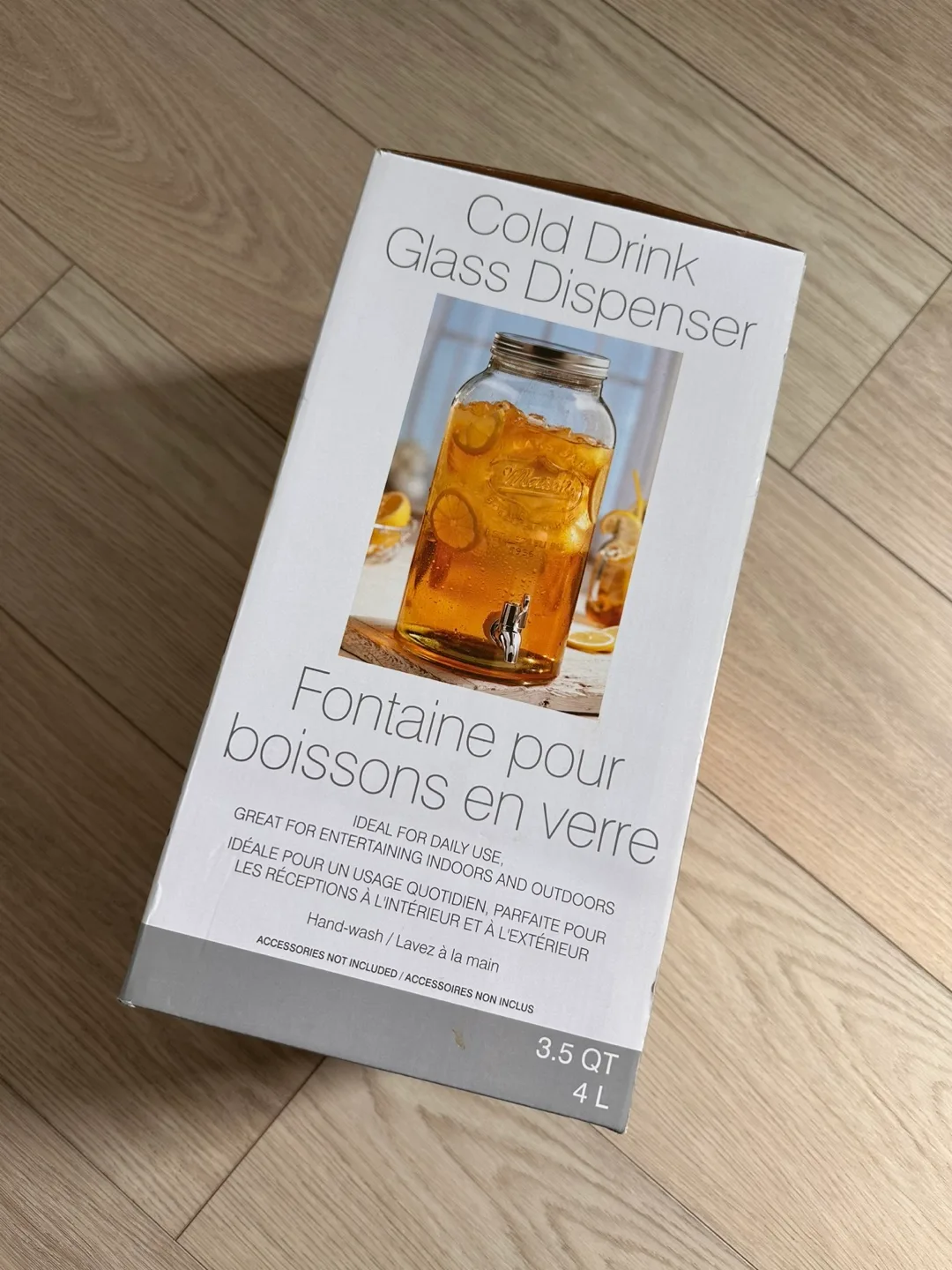 Cold Drink Glass Dispenser 4L (3.5 QT) image indicator(2)