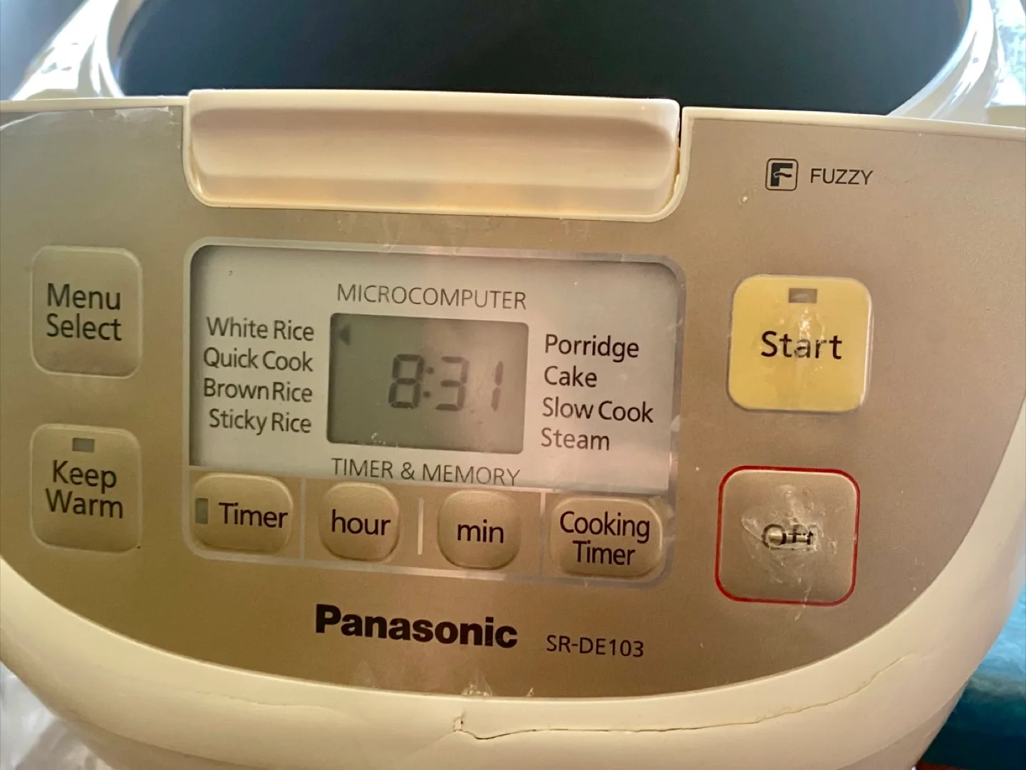 Panasonic Rice Cooker image indicator(4)