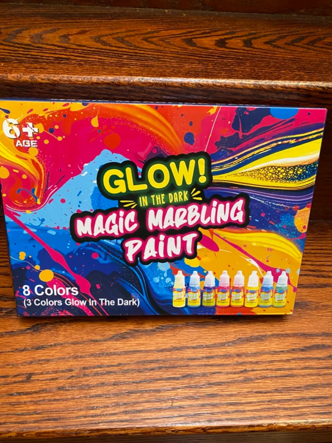 Glow in the Dark Magic Marbling Paint Kit thumbnail