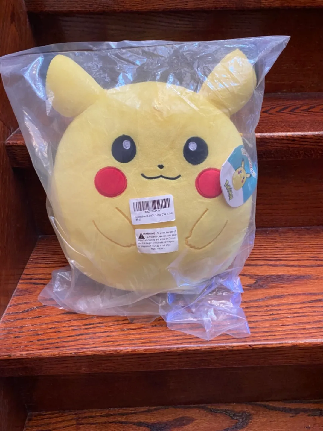 New Squishmallows Pokemon Pikachu Plush 10-inch thumbnail