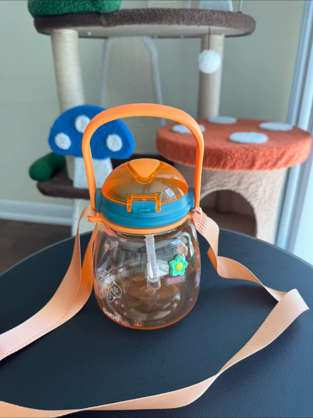 Brand New Kids Water Bottle with Strap 500ML thumbnail