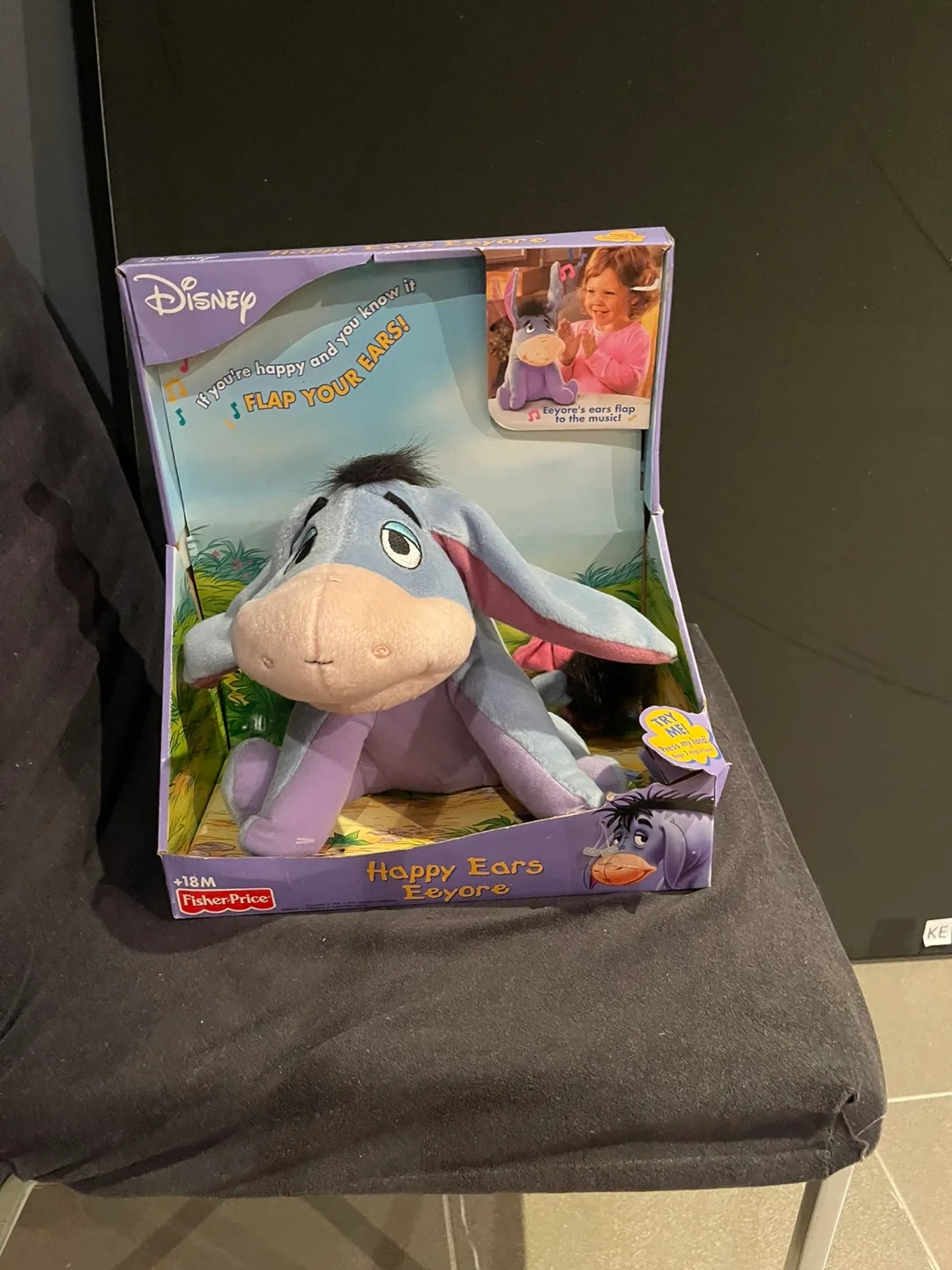 Disney Happy Ears Eeyore NIB thumbnail