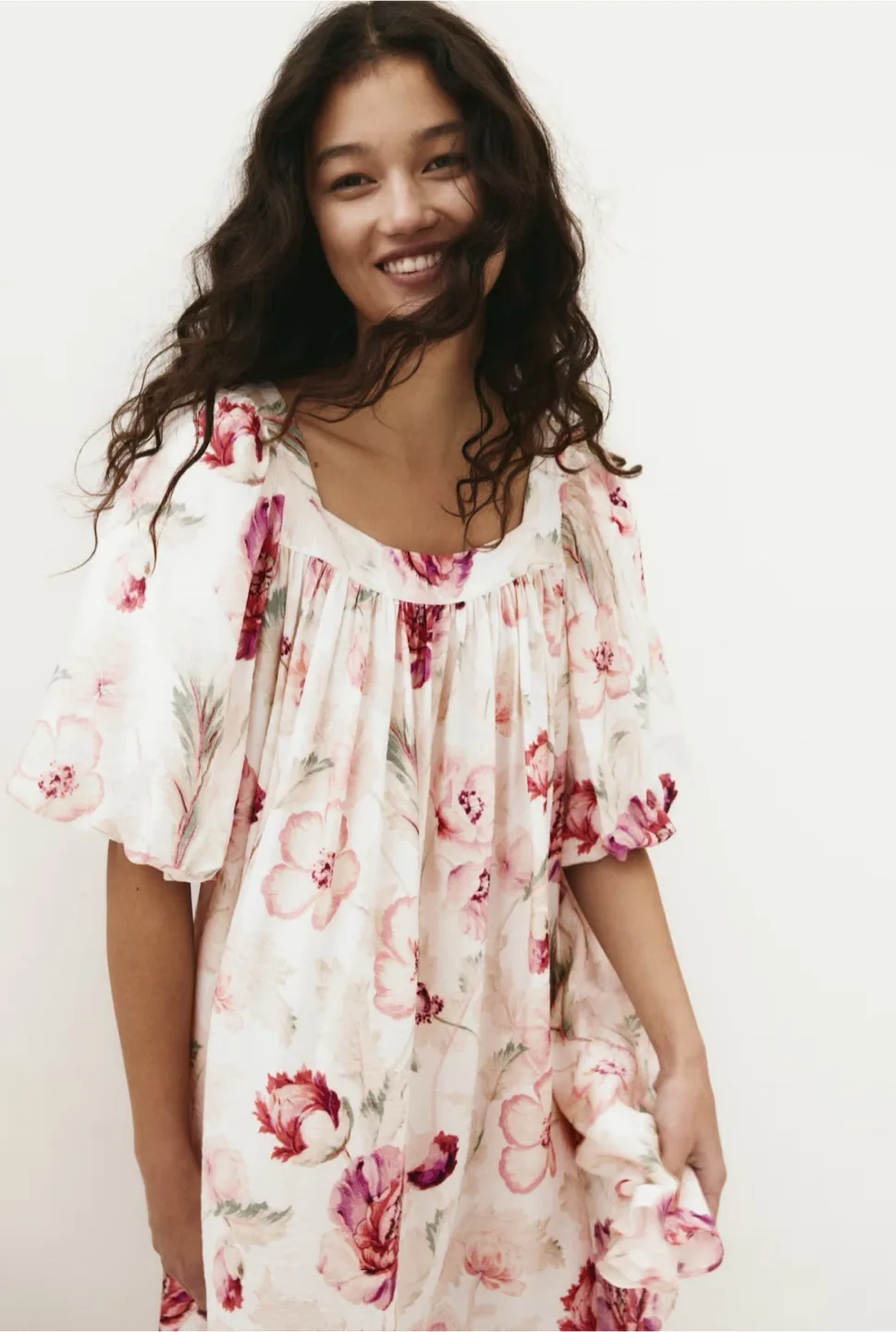 Floral Print Mini Dress New with Tags 🇨🇦 image indicator(2)