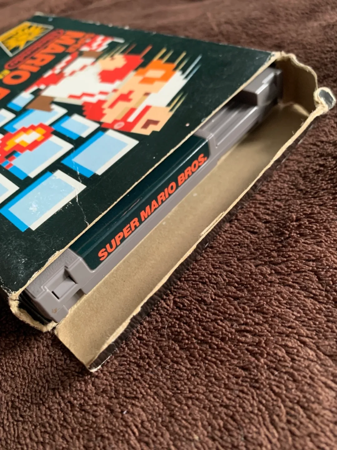 Super Mario Bros 1 (NES, 1985) With Manual image indicator(3)