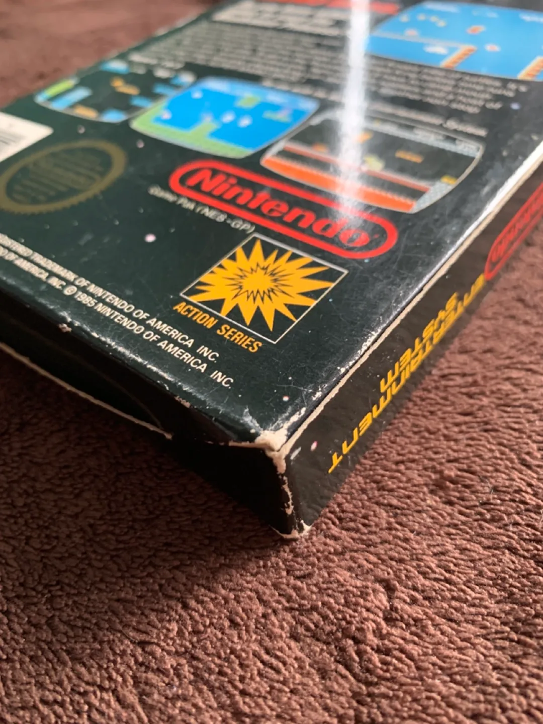 Super Mario Bros 1 (NES, 1985) With Manual image indicator(5)