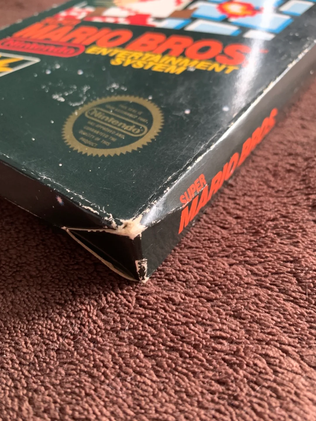 Super Mario Bros 1 (NES, 1985) With Manual image indicator(4)