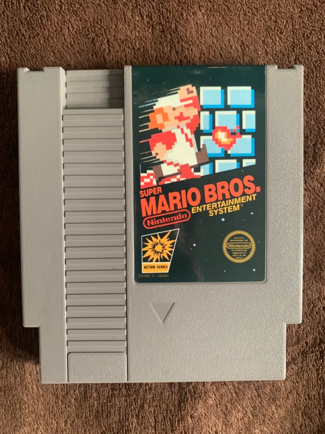 Super Mario Bros 1 (NES, 1985) With Manual image indicator(7)