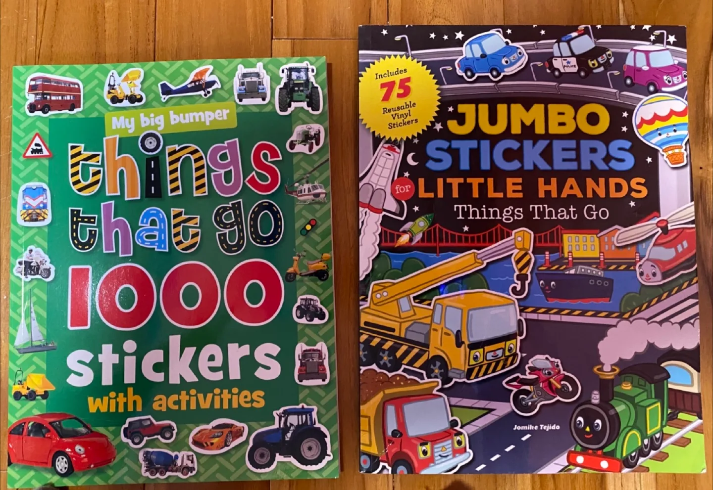 Things That Go 1000 Stickers with Activities thumbnail