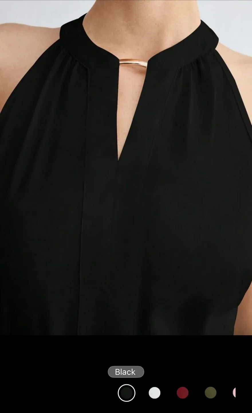 Black Halter Top image indicator(5)