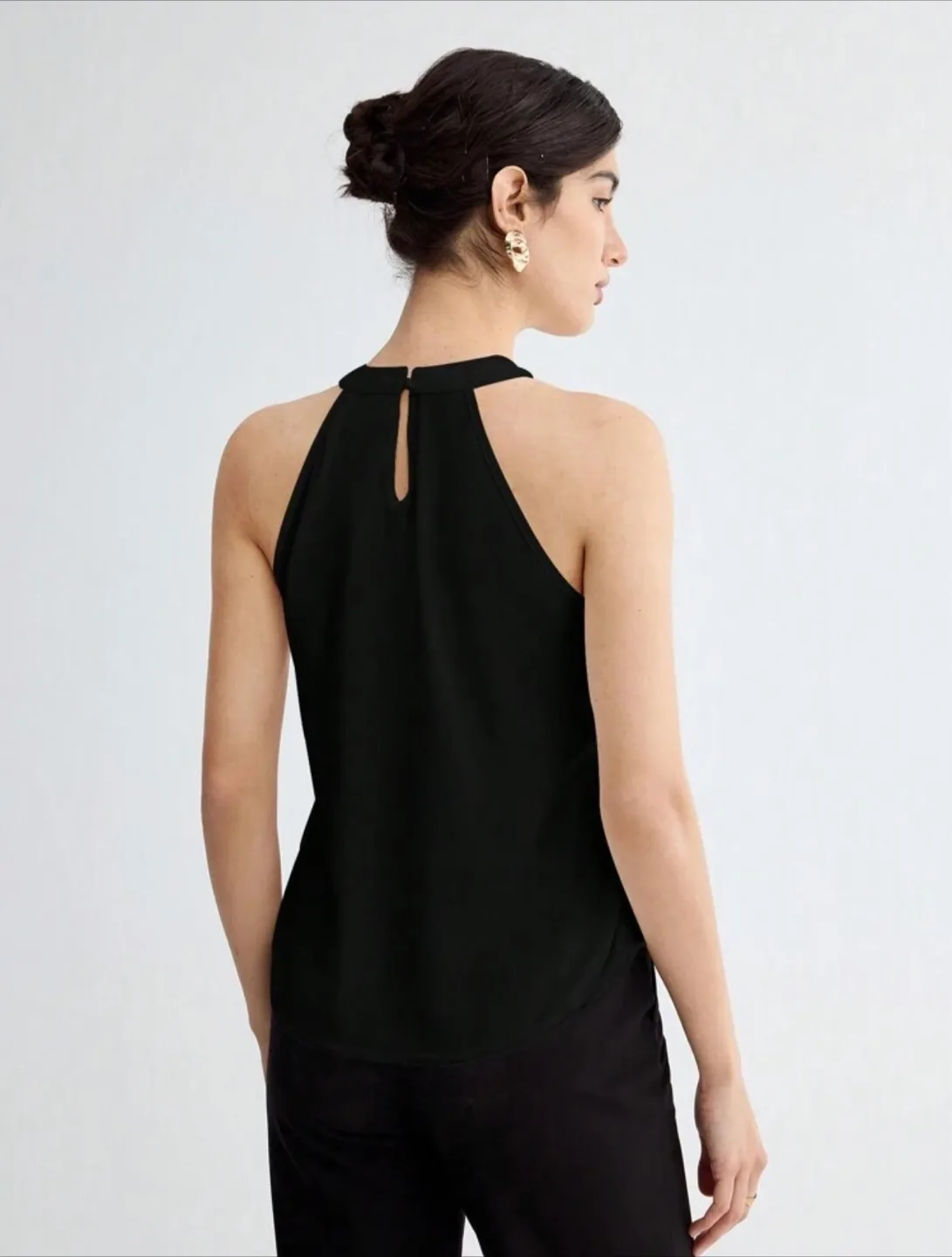 Black Halter Top image indicator(2)