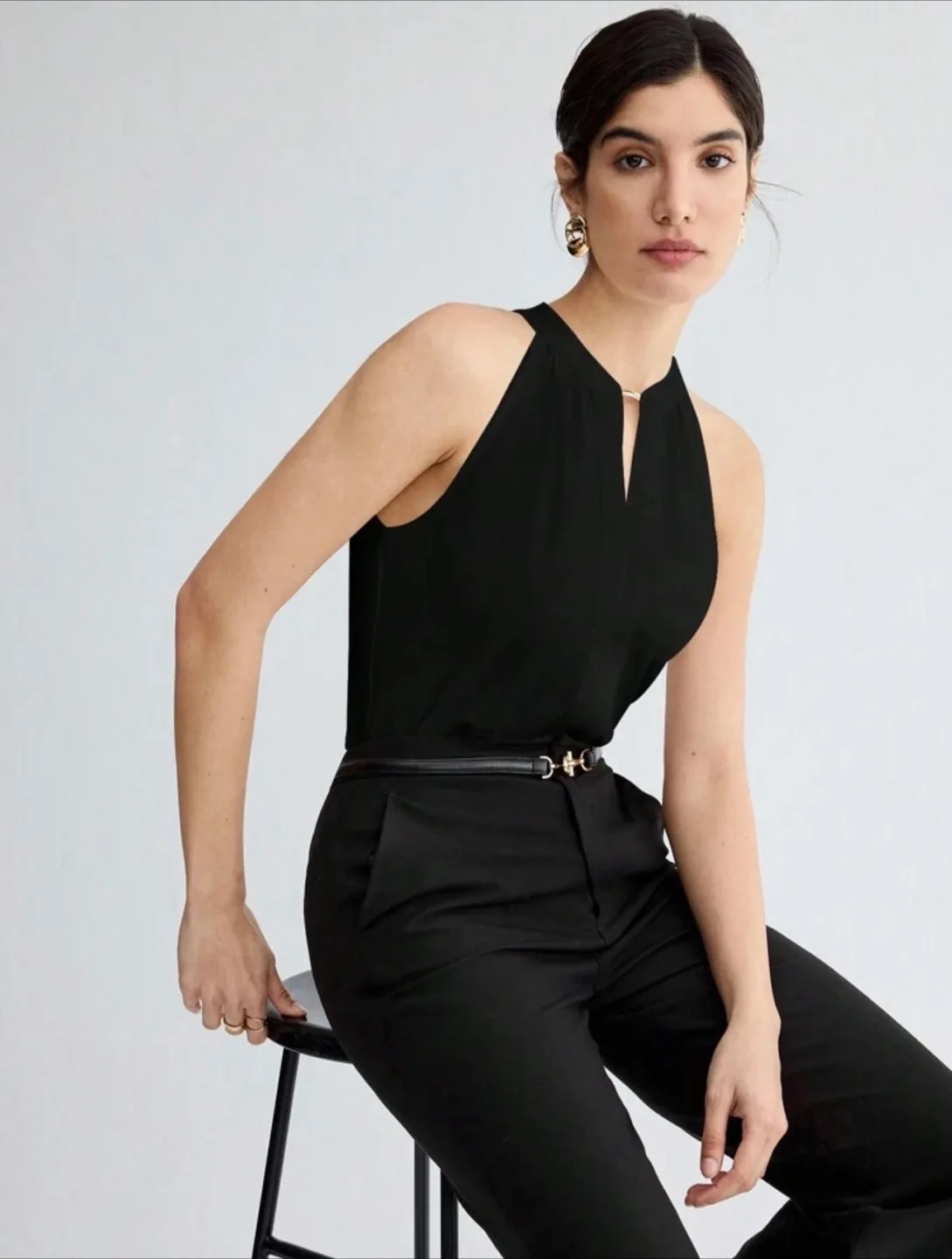 Black Halter Top image indicator(9)