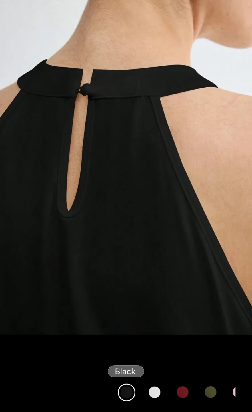 Black Halter Top image indicator(8)