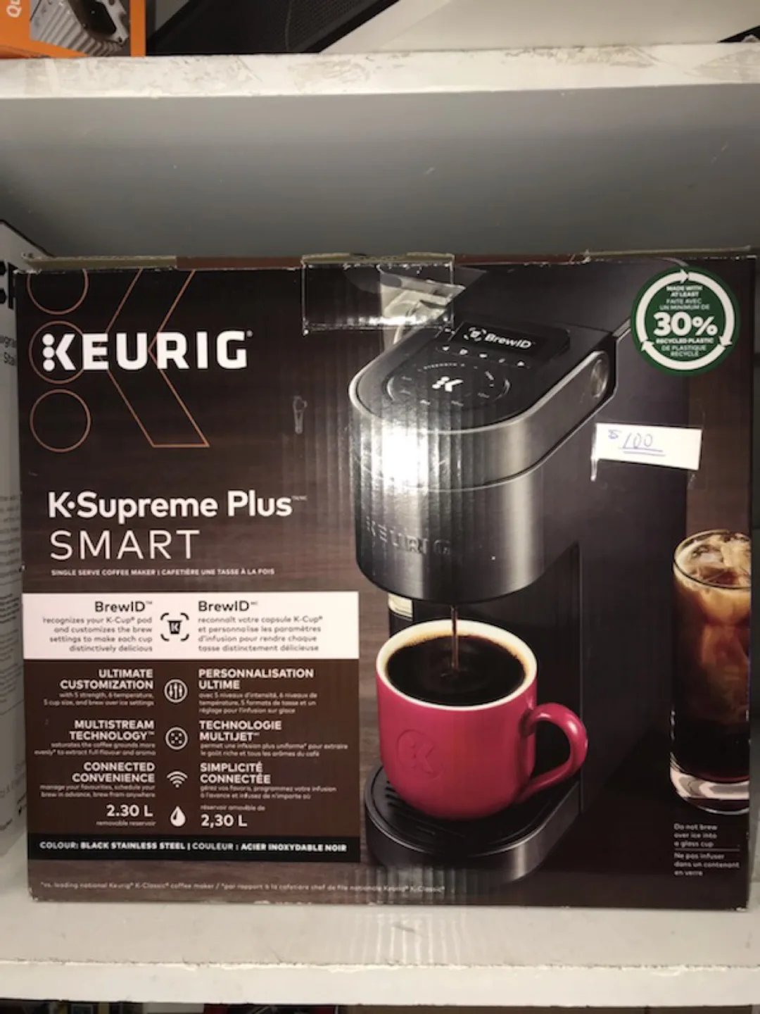 Keurig K-Supreme Plus SMART Single Serve K-Cup Pod Coffee Maker thumbnail