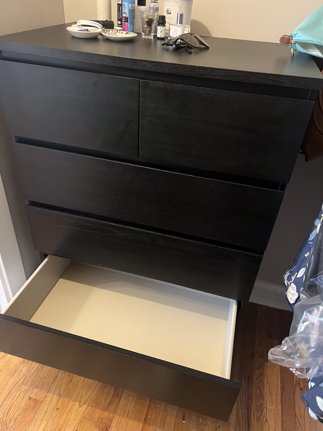 IKEA Hemnes Black-Brown Dresser