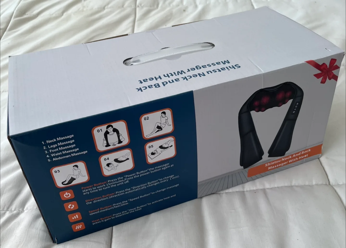 Shiatsu Neck and Back Massager with Heat thumbnail
