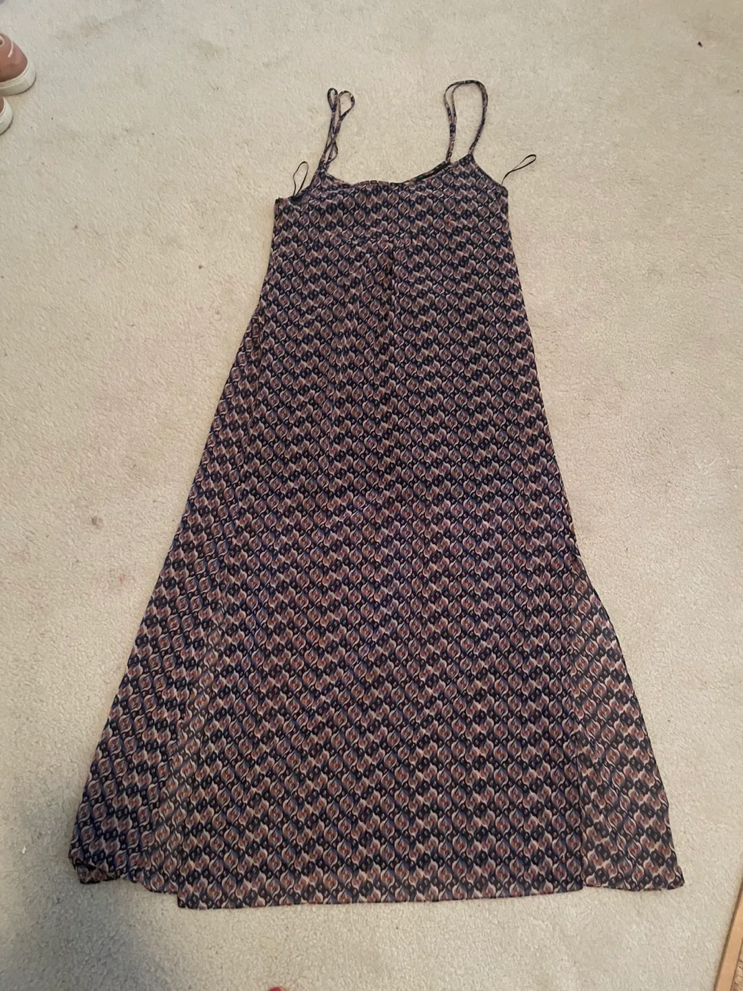 Zara Woman XS Print Sundress thumbnail