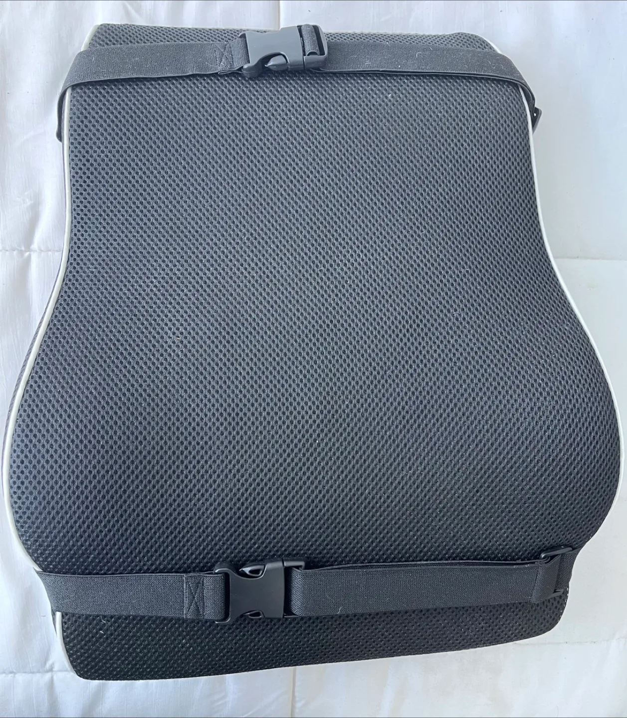 Black Mesh Back Support Cushion thumbnail