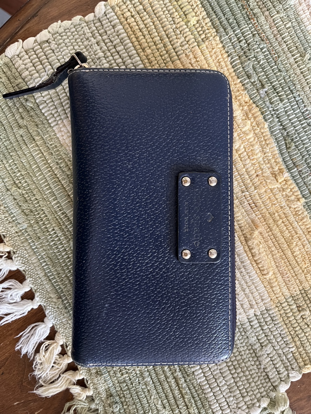 Kate Spade Navy Blue Wallet
