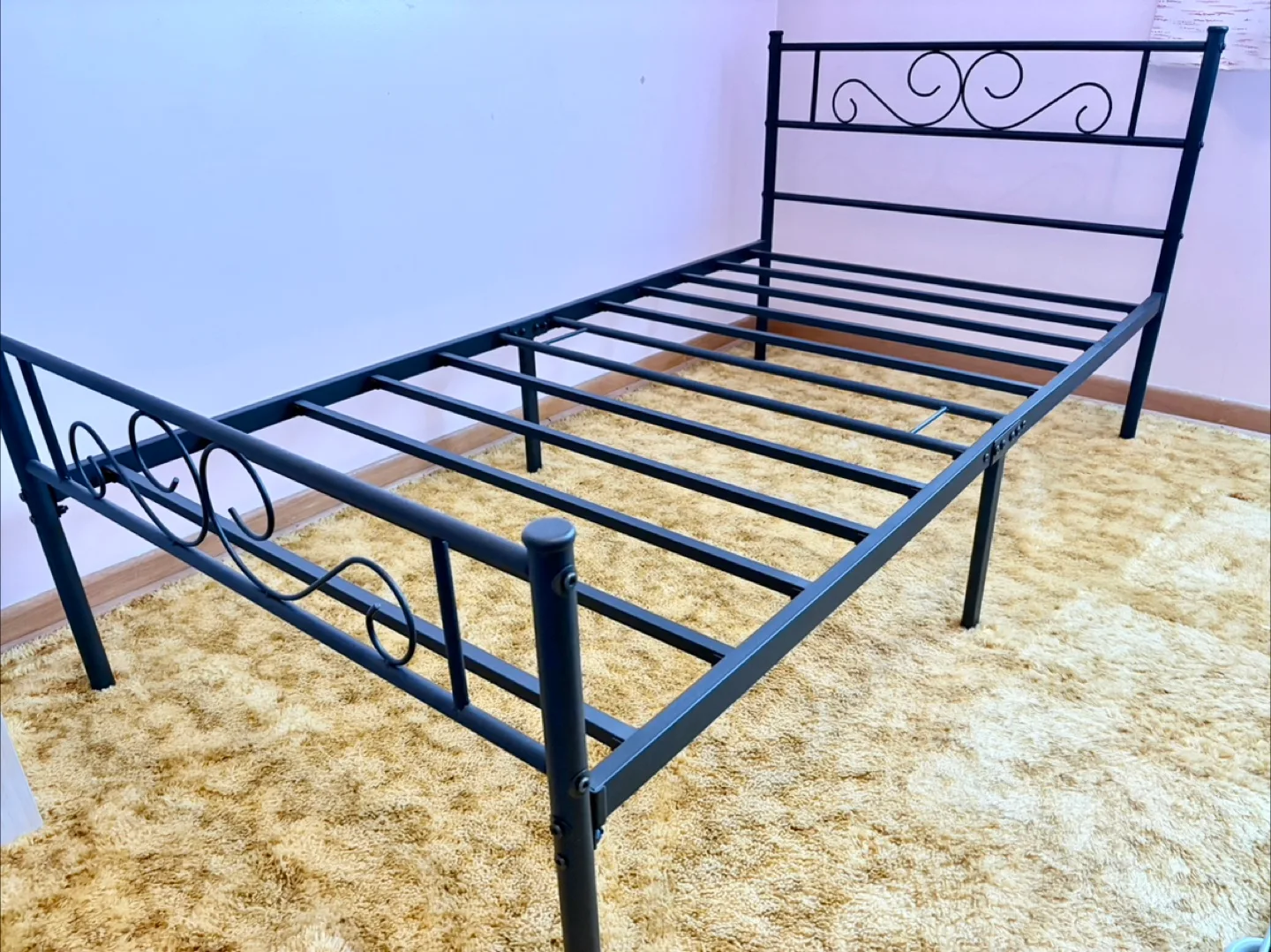 Wayfair Black Metal Bed Frame thumbnail