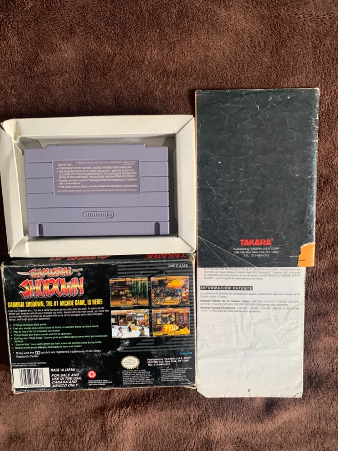 Samurai Shodown (Super Nintendo SNES) Complete image indicator(3)
