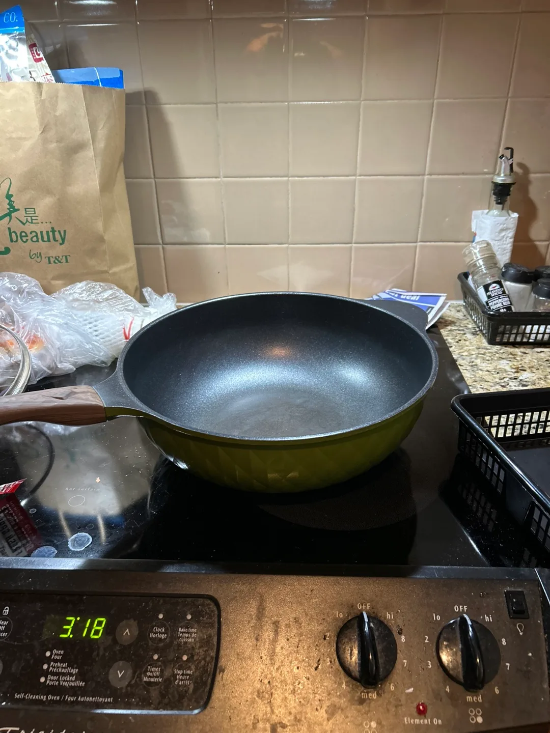 Wok Pan - Green thumbnail