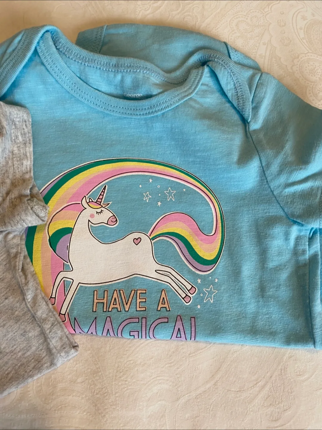 BUNDLE - George Baby Bodysuits  size 18/2 image indicator(2)