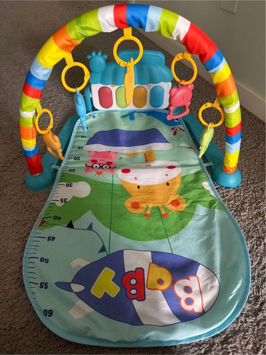 Baby Play Mat with Piano Gym