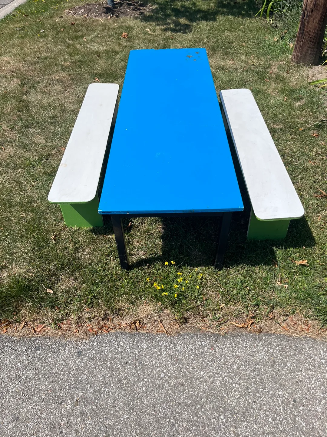 Kids picnic table & bench thumbnail
