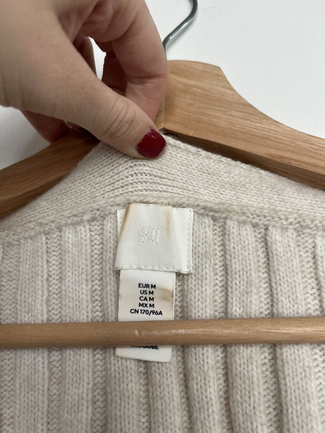 H&M Cropped Knit Sweater - Size M - photo 3